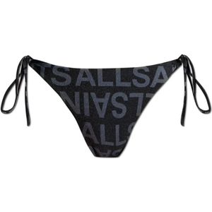 AllSaints, Dames, Badkleding, Zwart, Maat: L Polyamide,