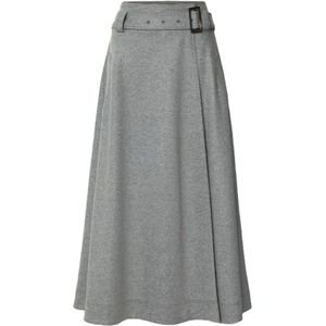 Windsor, Dames, Rokken, Grijs, Maat: XS Wol,
