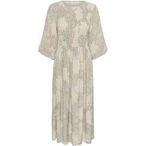 Part Two, Dames, Jurken, Beige, Maat: S Viscose,