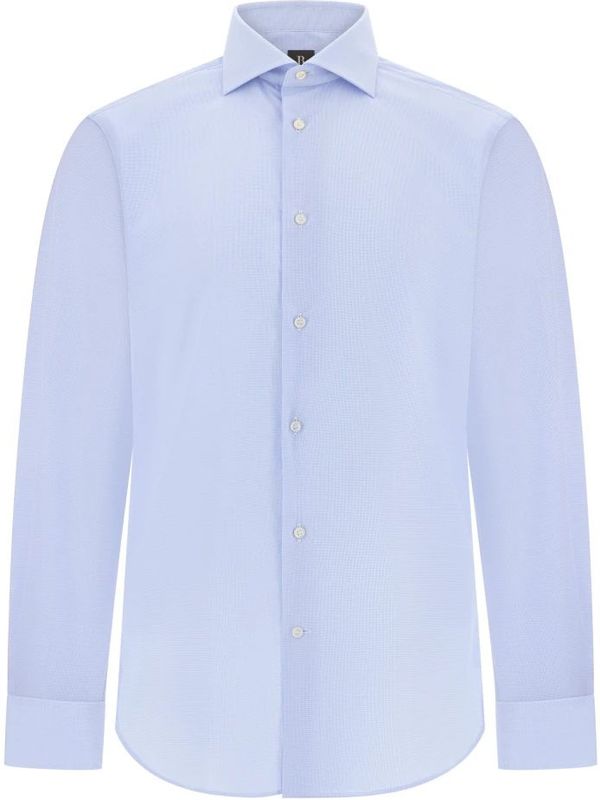 Boggi Milano, Heren, Overhemden, Blauw, Maat: XS Katoen,