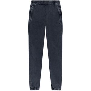 Diesel, Heren, Broeken, Grijs, Maat: L Polyamide,