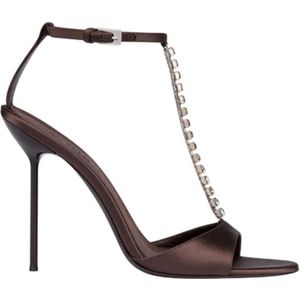 Paris Texas, Dames, Schoenen, Bruin, Maat: 38 1/2 EU Leer,