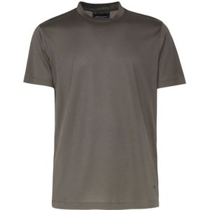 Emporio Armani, Heren, Tops, Groen, Maat: L Katoen,