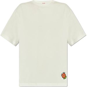 Kenzo, Heren, Tops, Wit, Maat: 2XL Katoen,