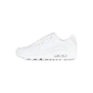Nike Witte Leren Streetwear Sneakers , White , Heren , Maat: 45 EU
