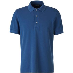 Tom Ford - Piquet Polo Shirt - Blauw - Katoen