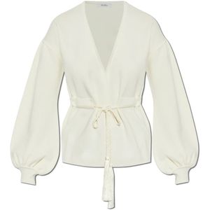 Max Mara, Dames, Truien, Beige, Maat: XS Wol,