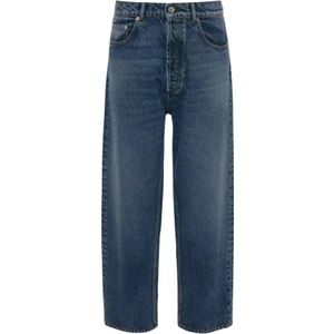 JW Anderson, Heren, Jeans, Blauw, Maat: W31 Katoen,