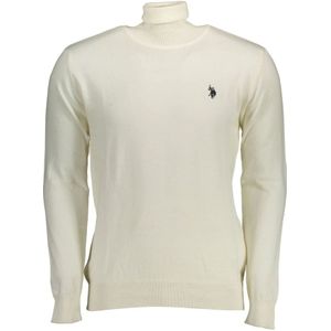 U.s. Polo Assn., Heren, Truien, Wit, Maat: XL Katoen,