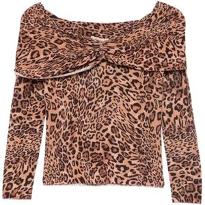 Twinset, Dames, Truien, Bruin, Maat: S Wol,