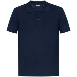 Jacquemus Blauw T-shirt en Polo voor mannen , Blue , Heren , Maat: XS