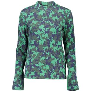 Gant - Groene Katoenen Top - Veelkleurig - Lange Mouwen