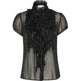 SAINT TROPEZ Shirt 'Lilja'  zwart / wit