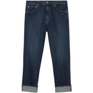 Dondup, Heren, Jeans, Blauw, Maat: W35 Katoen,