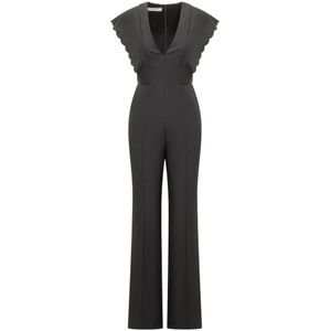 Philosophy di Lorenzo Serafini, Dames, Jumpsuits & Playsuits, Zwart, Maat: XS