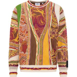 Carlo Colucci - Deluggi - Gebreide Trui - Veelkleurig - Heren