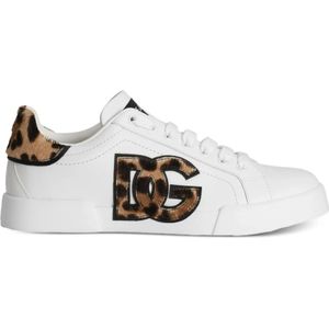 Dolce & Gabbana, Dames, Schoenen, Wit, Maat: 40 EU Leer,