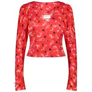 Fabienne Chapot, Dames, Tops, Rood, Maat: M Viscose,