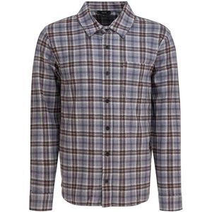 Vince, Heren, Overhemden, Veelkleurig, Maat: L Katoen,