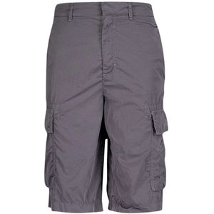 Givenchy, Heren, Korte broeken, Grijs, Maat: S Polyamide,