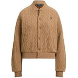 Polo Ralph Lauren, Dames, Truien, Bruin, Maat: L Wol,