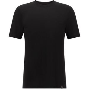 Boggi Milano - T-shirt - Zwart - Wol