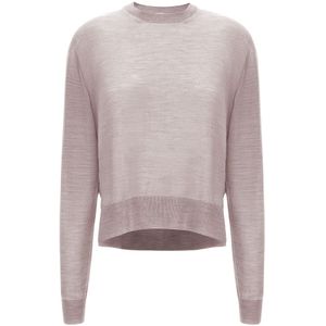 Jil Sander, Dames, Truien, Roze, Maat: S Zijde,