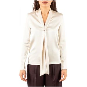 Hanita, Dames, Blouses & Shirts, Wit, Maat: XS