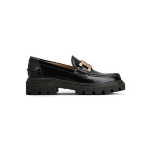 Tod's Loafers , Black , Dames , Maat: 39 EU