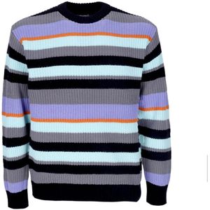 Obey, Heren, Truien, Veelkleurig, Maat: S Katoen,