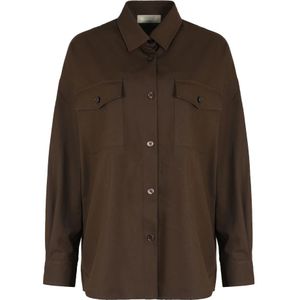 Weekend Max Mara, Dames, Blouses & Shirts, Bruin, Maat: XS