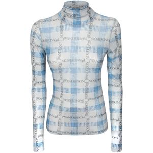 JW Anderson, Dames, Tops, Wit, Maat: S Poliester,