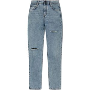 Amiri, Dames, Jeans, Blauw, Maat: W28 Katoen,