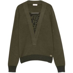 Liu Jo, Dames, Truien, Groen, Maat: S