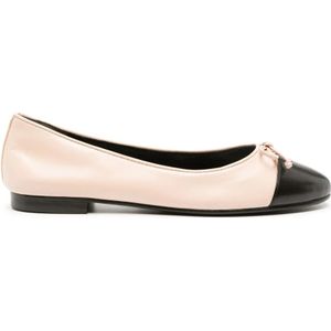 Tory Burch, Dames, Schoenen, Beige, Maat: 38 1/2 EU Leer,