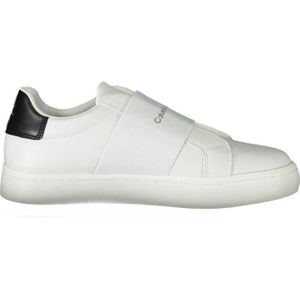 Calvin Klein, Dames, Schoenen, Wit, Maat: 37 EU Poliester,