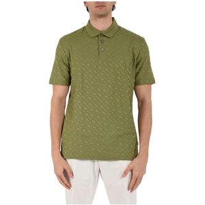 Hugo, Heren, Tops, Groen, Maat: XL Katoen,