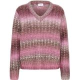 Saint Tropez - Mirabel SZ - V-hals Gebreide Trui - Veelkleurig