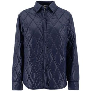 Aspesi - Blauwe Gewatteerde Jas - Dames