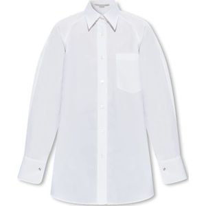 Stella McCartney, Dames, Blouses & Shirts, Wit, Maat: XS Katoen,