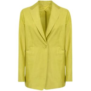 Max Mara Studio, Dames, Jassen, Groen, Maat: XS