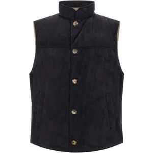 Brunello Cucinelli, Heren, Jassen, Zwart, Maat: 2XL