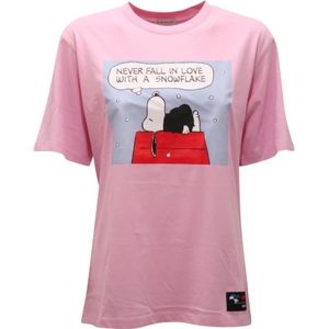 Moncler, Dames, Tops, Roze, Maat: XS