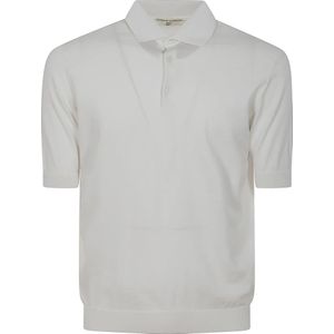 Filippo De Laurentiis, Heren, Tops, Wit, Maat: L Katoen,