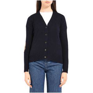 Max Mara, Dames, Truien, Blauw, Maat: XS Wol,