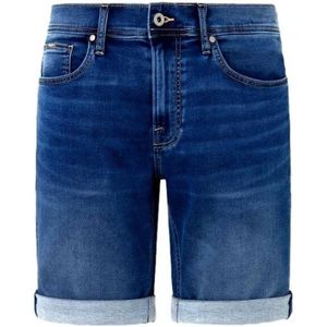 Pepe Jeans, Heren, Korte broeken, Blauw, Maat: W30 Denim,