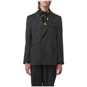 Vivienne Westwood, Heren, Jassen, Zwart, Maat: L