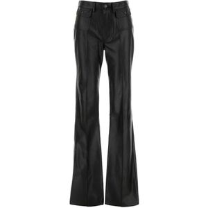 Tom Ford, Dames, Broeken, Zwart, Maat: 2XS Zijde,