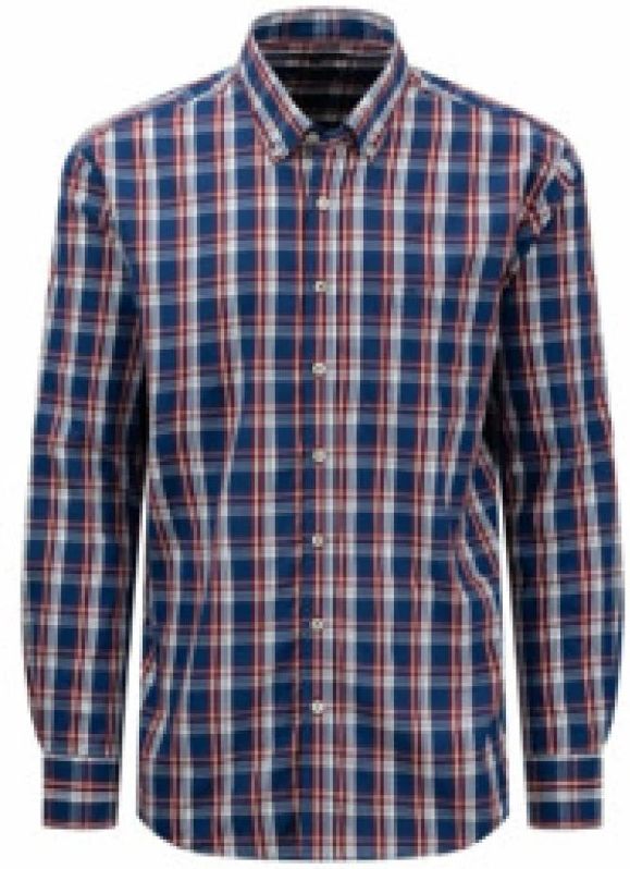Fynch Hatton - 10005900 - Overhemd - Klassiek Ruitpatroon - Lange Mouwen