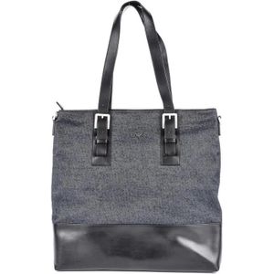 Armani Jeans, Heren, Tassen, Blauw, Maat: ONE Size Denim,